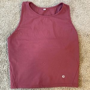 Racer back tank top size large